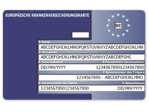 EHIC card Belgium - Dutch