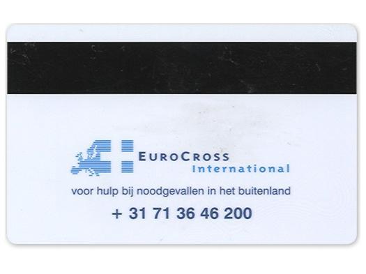 EHIC card Netherlands - back - card 2