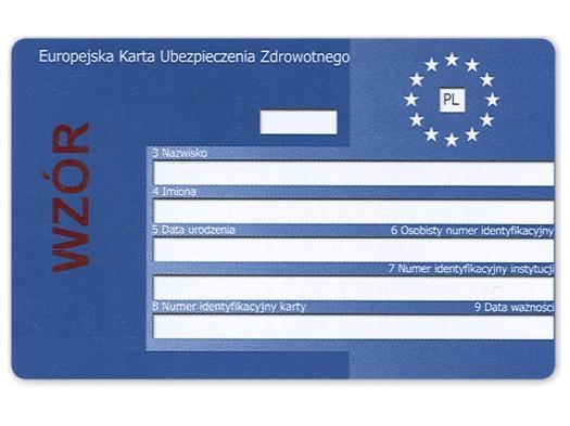 EHIC - Poland - front